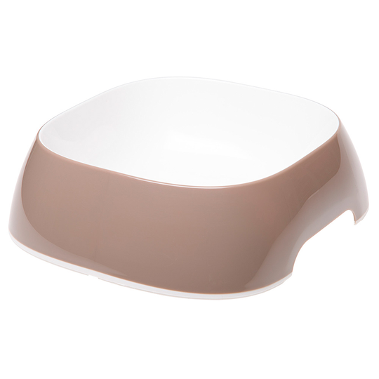 Ferplast Glam -ruokakuppi, ruskeanharmaa - koko L: 1,2 l