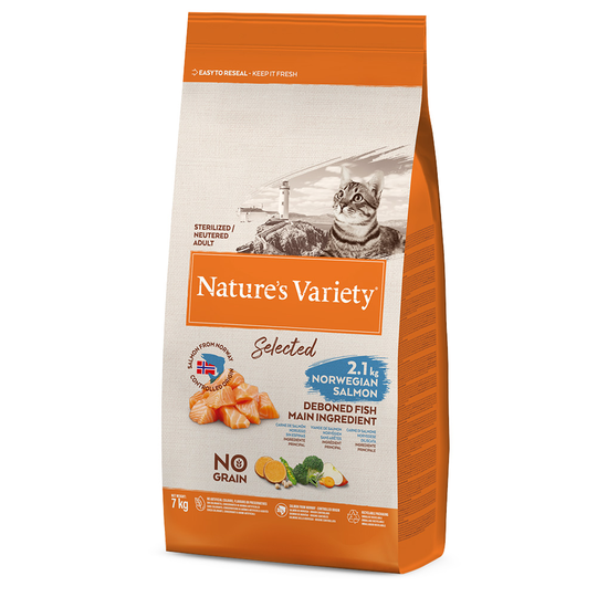 Nature's Variety Selected Sterilised norjalainen lohi - 7 kg