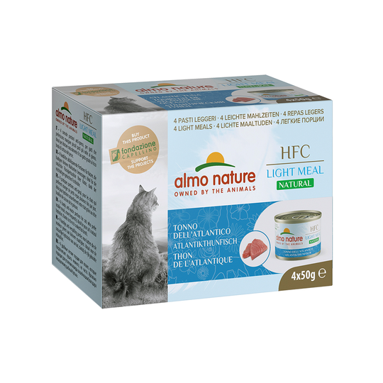 Almo Nature HFC Natural Light 4 x 50 g - Atlantin tonnikala
