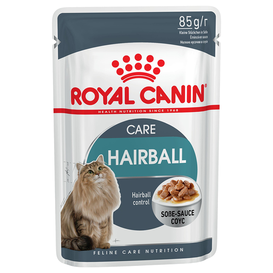 Royal Canin -suursäästöpakkaus 96 x 85 g - Hairball Care in Gravy