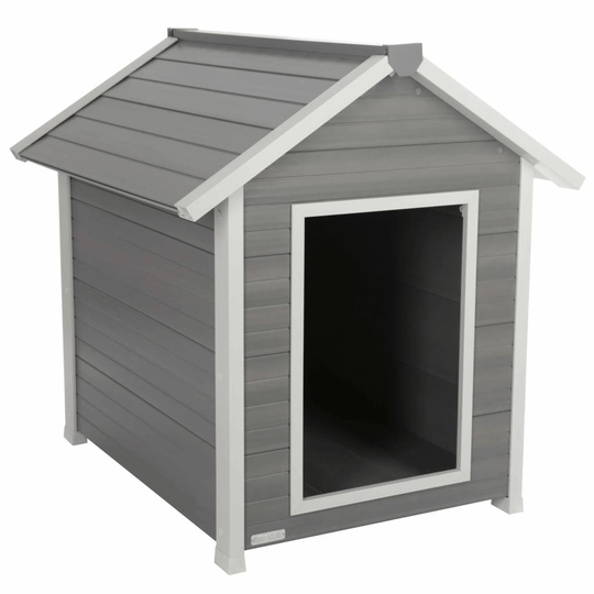 Kerbl ECO Koirankoppi Hendry 88x98x101 cm harmaa ja valkoinen