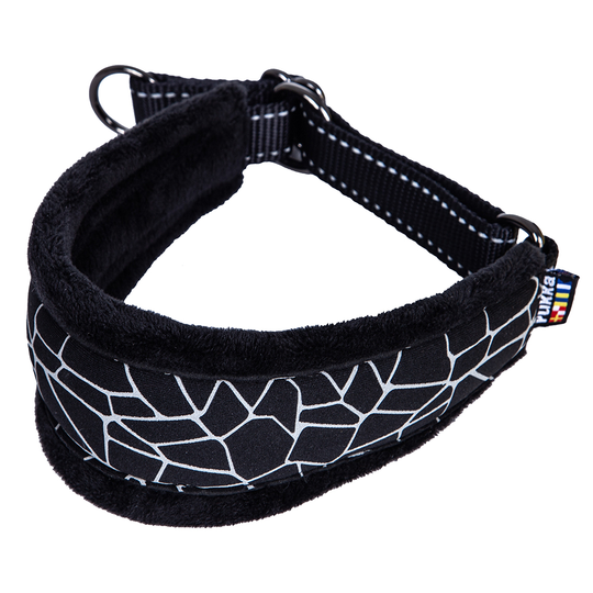 Rukka® Cube -kaulapanta, musta - koko S: kaulanympärys 26-32 cm, L 15 mm