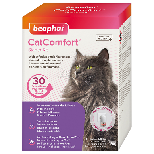 beaphar CatComfort® - CatComfort® -aloituspakkaus (haihdutin + pullo 48 ml)