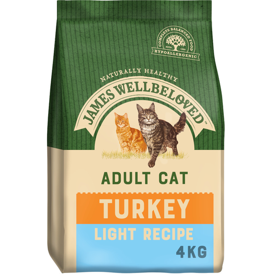 James Wellbeloved Cat Light Turkey and Rice - 4 kg