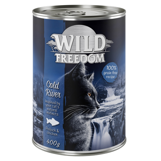 Wild Freedom Adult 6 x 200 g - monta makua I (2 x kana, seiti, lammas, kani, riista)