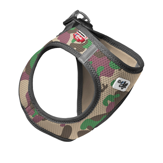 Curli Vest Air-Mesh -valjaat, camo - 2XS-koko: rinnanympärys 30-35 cm