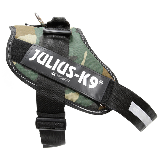 JULIUS-K9 IDC® Power -koiranvaljaat, maastokuosi - rinnanympärys 71 - 96 cm (2-koko)