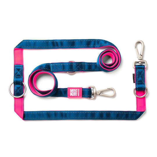 Max & Molly Matrix -monitoimitalutin pinkki - S-koko: pituus 200 cm, leveys 15 mm