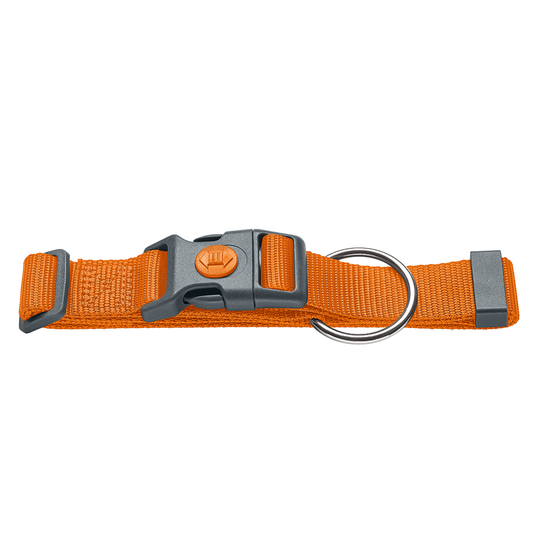 HUNTER London -kaulapanta, oranssi - Vario Plus L-XL: 39-64 cm kaulanympärys, L 25 mm