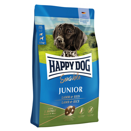 Happy Dog Supreme Sensible Junior lammas & riisi - 10 kg