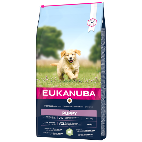 Eukanuba Puppy Large & Giant Breed Lamb & Rice - 12 kg