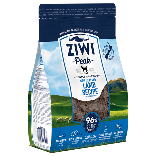 ZiwiPeak Air Dried Lamb - säästöpakkaus: 4 x 1 kg