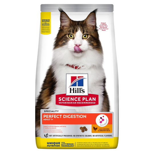 Hill's Science Plan Adult Perfect Digestion Chicken - 1,5 kg