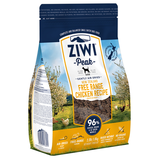 1 kg Ziwi Peak Air Dried -koiranruokaa erikoishintaan! - Chicken