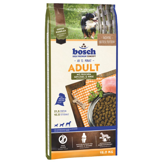bosch Adult Poultry & Millet - 15 kg