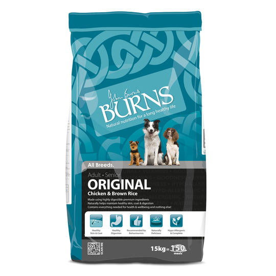Burns Adult & Senior Original Chicken & Brown Rice - 12 kg