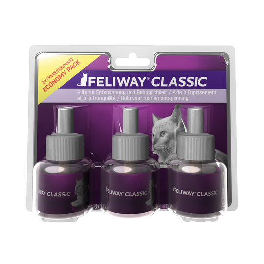 Feliway Classic -feromonihaihdutin tai -suihke - täyttöpullo 48 ml