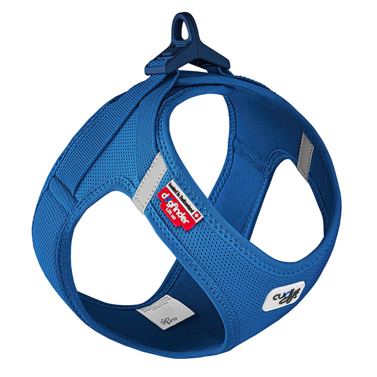 Curli Vest Clasp Air-Mesh -valjaat, sininen - koko XS: rinnanympärys 33,9 - 38,2 cm