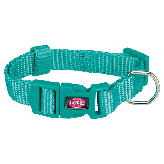 Trixie Premium -kaulapanta, merenvärinen - XXS - XS: kaulanympärys 15 - 25 cm, L 10 mm